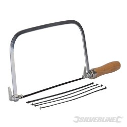 Coping Saw & 5 Blades - 170mm