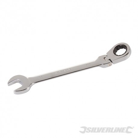 Flexible Head Ratchet Spanner - 22mm