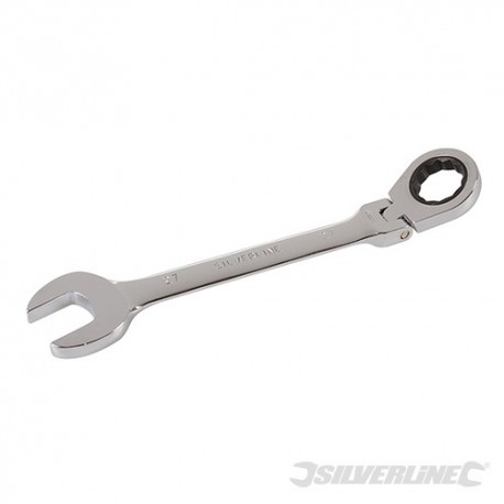 Flexible Head Ratchet Spanner - 27mm