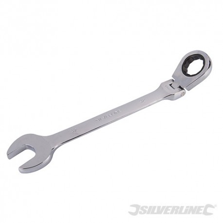 Ráčnový klíč očkoplochý, s kloubem - 32mm