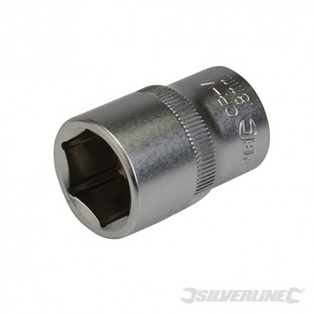 Socket 1/2" Drive 6pt Metric - 18mm
