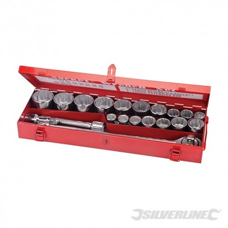 Socket Set 3/4" Drive Metric 21pce - 21pce