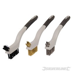 Sada mini kartáčů - 3 díly - 3pce