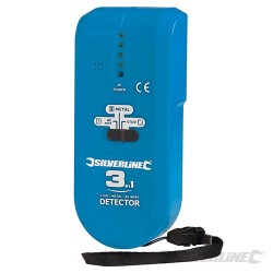 3-in-1 Detector Compact - 1 x 9V (PP3)