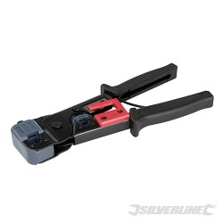 Krimpovací kleště pro telekomunikační kabely - 8P8C / 6P6C