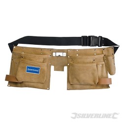 Double Pouch Tool Belt 8 Pocket - 300 x 200mm
