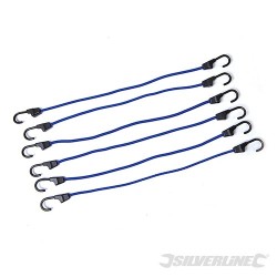 Bungee Cords 6pk - 600mm