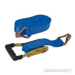 Vázací popruh s pogumovanou ráčnou 4 t - Rated 1300kg Capacity 3950kg