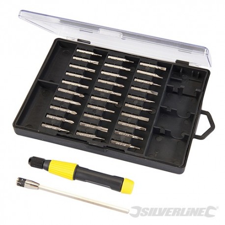 Precision Screwdriver Bit Set 32pce - 32pce
