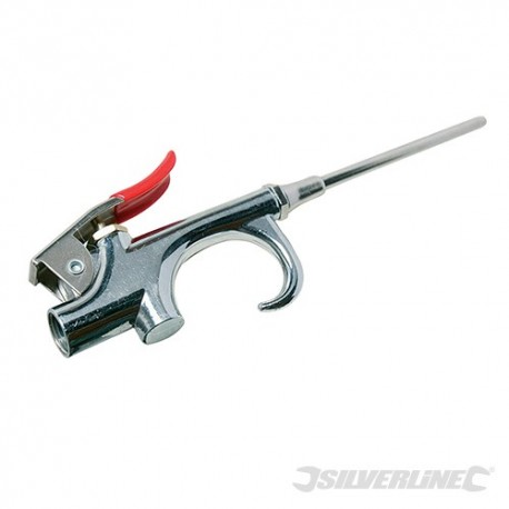 Palm-Type Air Blow Gun 1/4" BSP - + Long Reach Nozzle