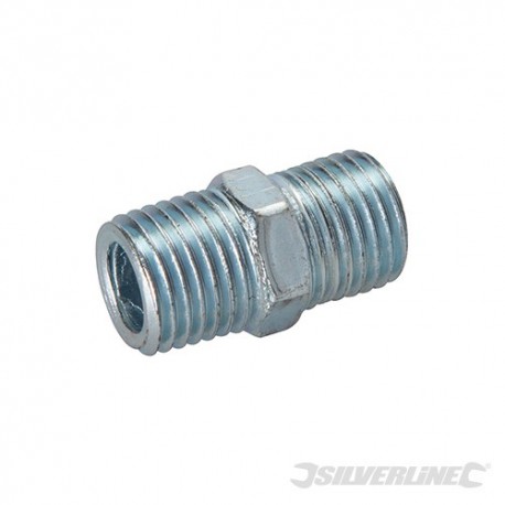 Air Line Equal Union Connector 2pk - 1/4" BSPT
