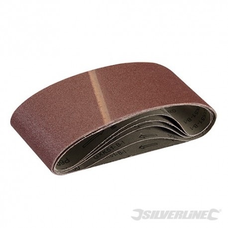 Sanding Belts 100 x 610mm 5pk - 60 Grit