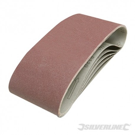 Sanding Belts 100 x 610mm 5pk - 120 Grit