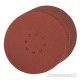 Hook & Loop Discs Punched 225mm 10pk - 225mm 80 Grit