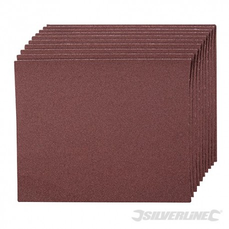 Emery Cloth Sheets 10pk - 120 Grit