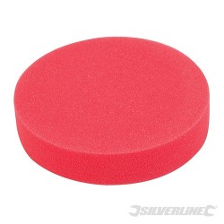 Leštící houba se suchým zipem - 180mm Ultra-Soft Red