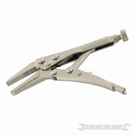 Self Locking Long Nose Pliers - 125mm