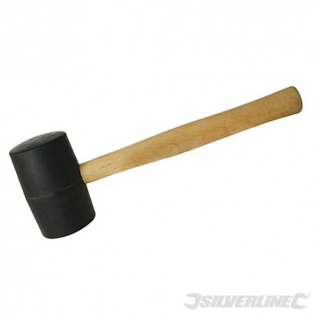 Black Rubber Mallet - 24oz (680g)