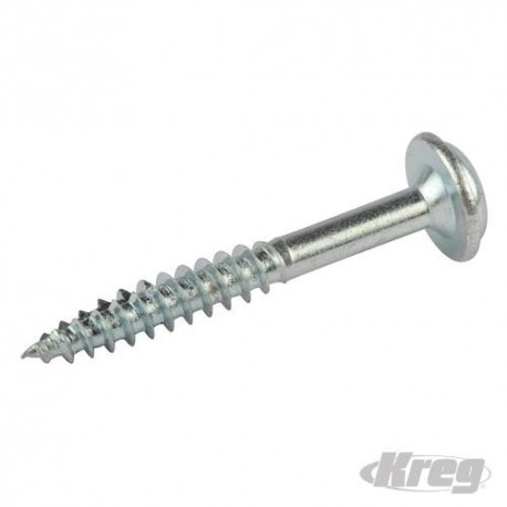 Zinc Pocket-Hole Screws Maxi-Loc Fine - No.7 x 1-1/4" 5000pk