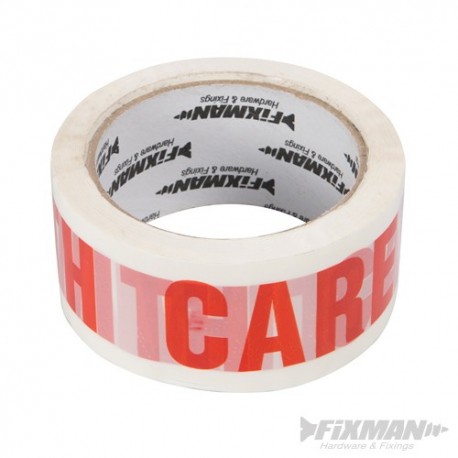 Balící páska "Handle with care" - 48mm x 66m