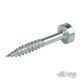 Zinc Pocket-Hole Screws Pan Head Fine - No.6 x 1" 100pk