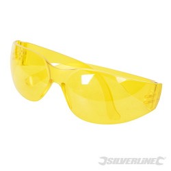 UV Protection Safety Glasses - Yellow