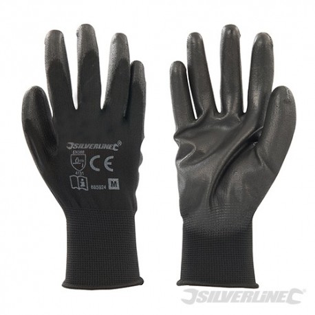 Black Palm Gloves - M 8