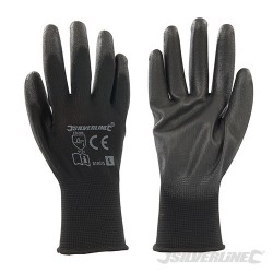 Black Palm Gloves - L 9