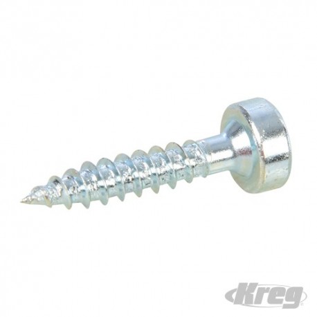 Zinc Pocket-Hole Screws Pan Head Fine - No.6 x 3/4" 500pk