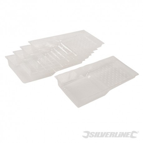 Disposable Roller Tray Liner 5pk - 100mm