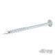 Zinc Pocket-Hole Screws Washer Head Coarse 125pk - No.8 x 2-1/2" 125pk