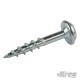 Zinc Pocket-Hole Screws Washer Head Coarse - No.8 x 1" 100pk