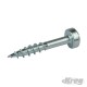 Zinc Pocket-Hole Screws Pan Head Coarse - No.7 x 1" 100pk