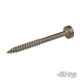 Zinc Pocket-Hole Screws Pan Head Fine - No.6 x 1-1/2" 100pk