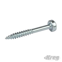 Stainless Steel Pocket-Hole Screws Pan Head Fine - No.6 x 1-1/4" 1200pk