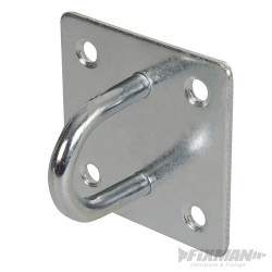 Chain Plate Galvanised - Staple 50mm x 50mm EG