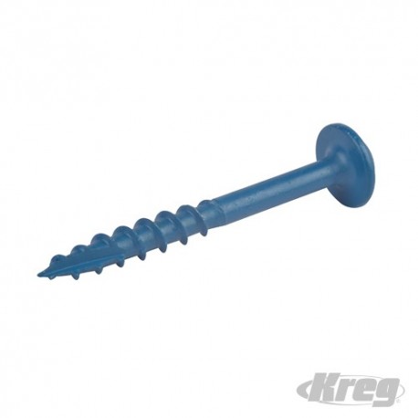 Blue-Kote Pocket-Hole Screws Washer Head Coarse - No.8 x 1-1/2" 1200pk