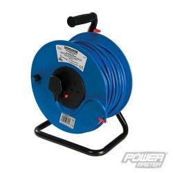 Cable Reel Freestanding 13A 230V - 2-Gang 50m