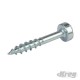 Zinc Pocket-Hole Screws Pan Head Coarse - No.7 x 1" 1200pk