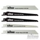 Recip Saw Blade Set 5pce - 150mm