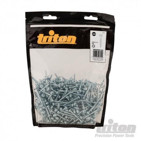 Zinc Pocket-Hole Screws Washer Head Coarse - P/HC 8 x 1-1/4" 500pk