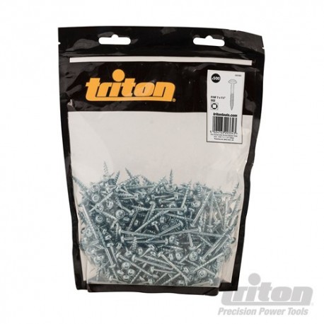 Zinc Pocket-Hole Screws Washer Head Fine - P/HF 7 x 1-1/4" 500pk