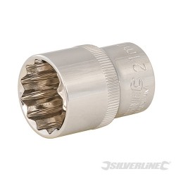 Socket 1/2" Drive 12pt Metric - 21mm