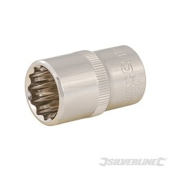Socket 1/2" Drive 12pt Metric - 17mm