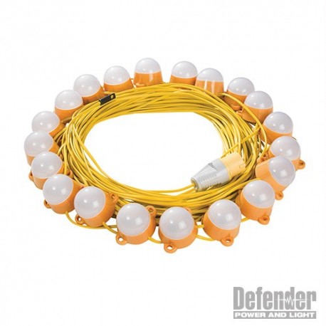 50m LED Encapsulated Festoon String Lights 100W - 110V 100W