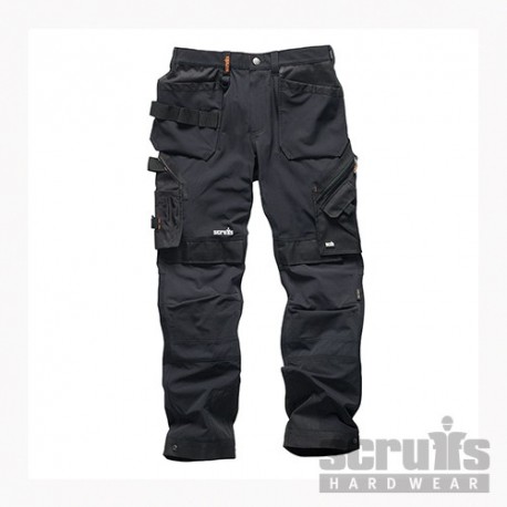 Pro Flex Plus Holster Trousers Black - 30R