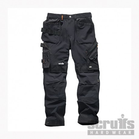 Pro Flex Plus Holster Trousers Black - 36R
