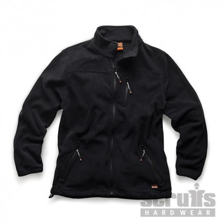 Water-Resistant Worker Fleece Black - S