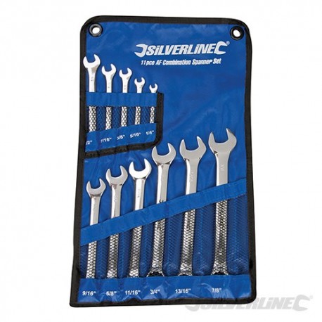 AF Combination Spanner Set 11pce - 1/4" - 7/8"