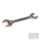 King Dick Open-Ended Spanner BA - 0BA x 2BA